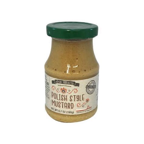 old world polish mustard